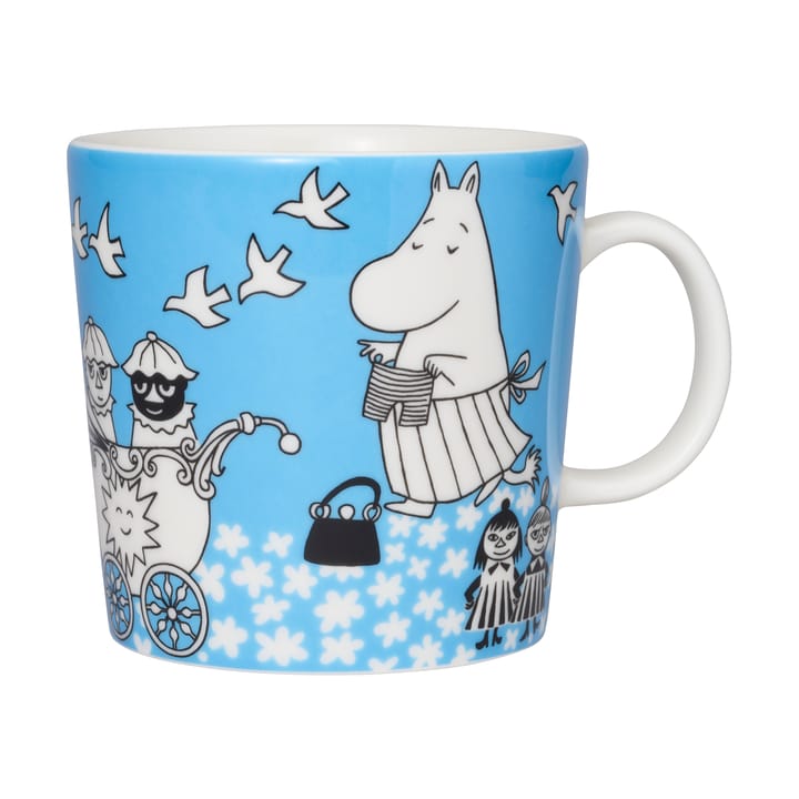 Mug Moomin La paix 40 cl - Bleu - Moomin Arabia