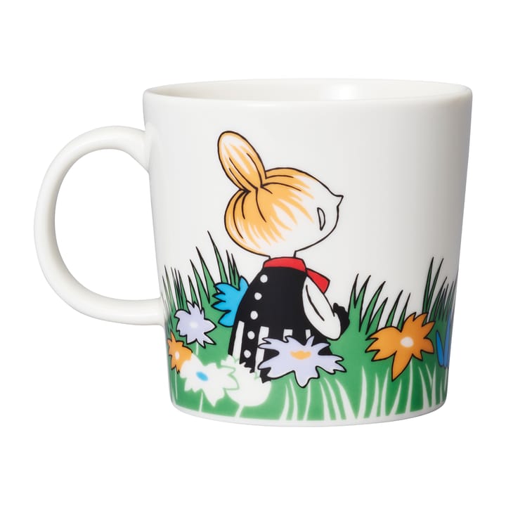 Mug Moomin Little My in the meadow, Blanc-multi Moomin Arabia