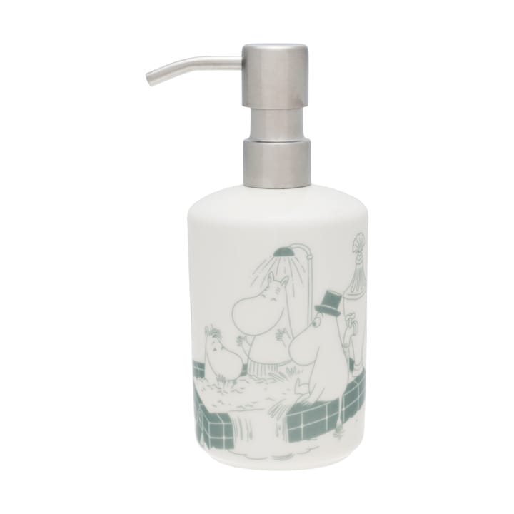 Pompe à savon Mumin, Bain vert-blanc Moomin Arabia