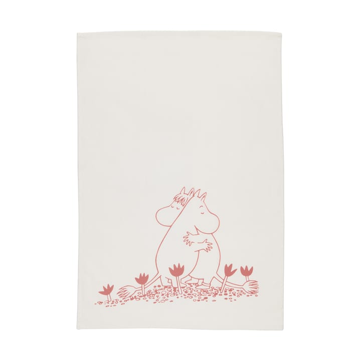 Torchon Mumin 50x70 cm - Amour blanc - Moomin Arabia