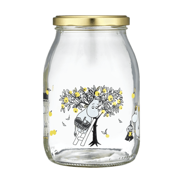 Bocal en verre Moomin 1 L - Apples - Muurla