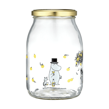 Bocal en verre Moomin 1 L - Apples - Muurla