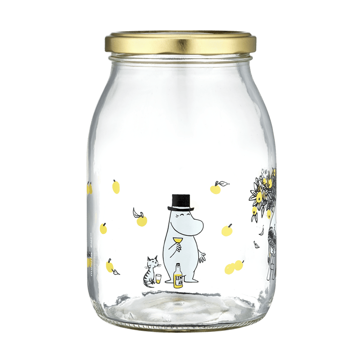 Bocal en verre Moomin 1 L, Apples Muurla