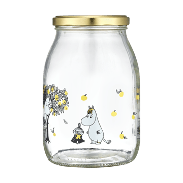 Bocal en verre Moomin 1 L - Apples - Muurla