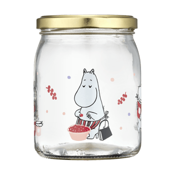 Bocal en verre Moomin 50 cl - Berries - Muurla