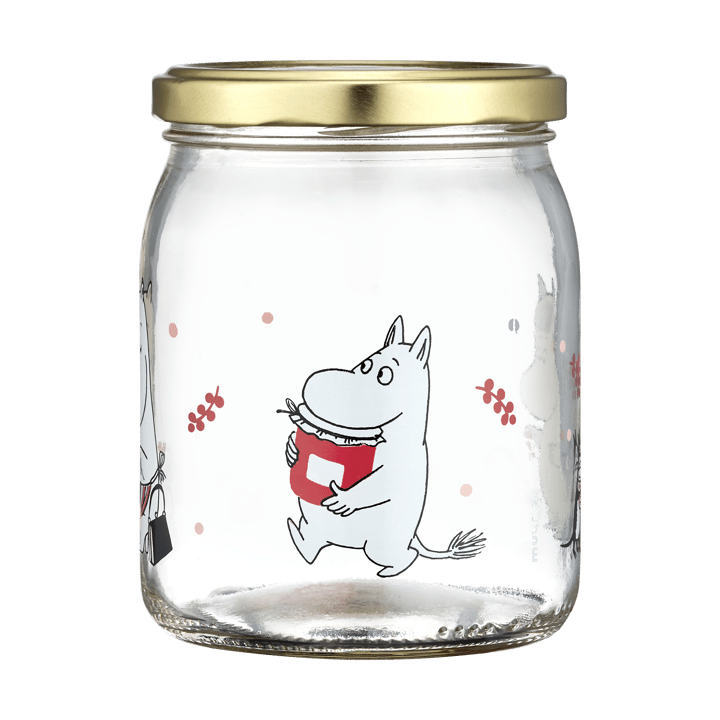 Bocal en verre Moomin 50 cl, Berries Muurla