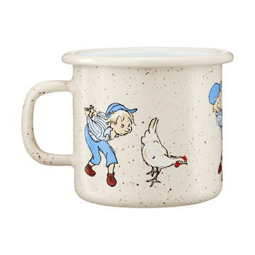 Mug en émail Emil i Lönneberga 2,5 dl - Cluck Cluck - Muurla