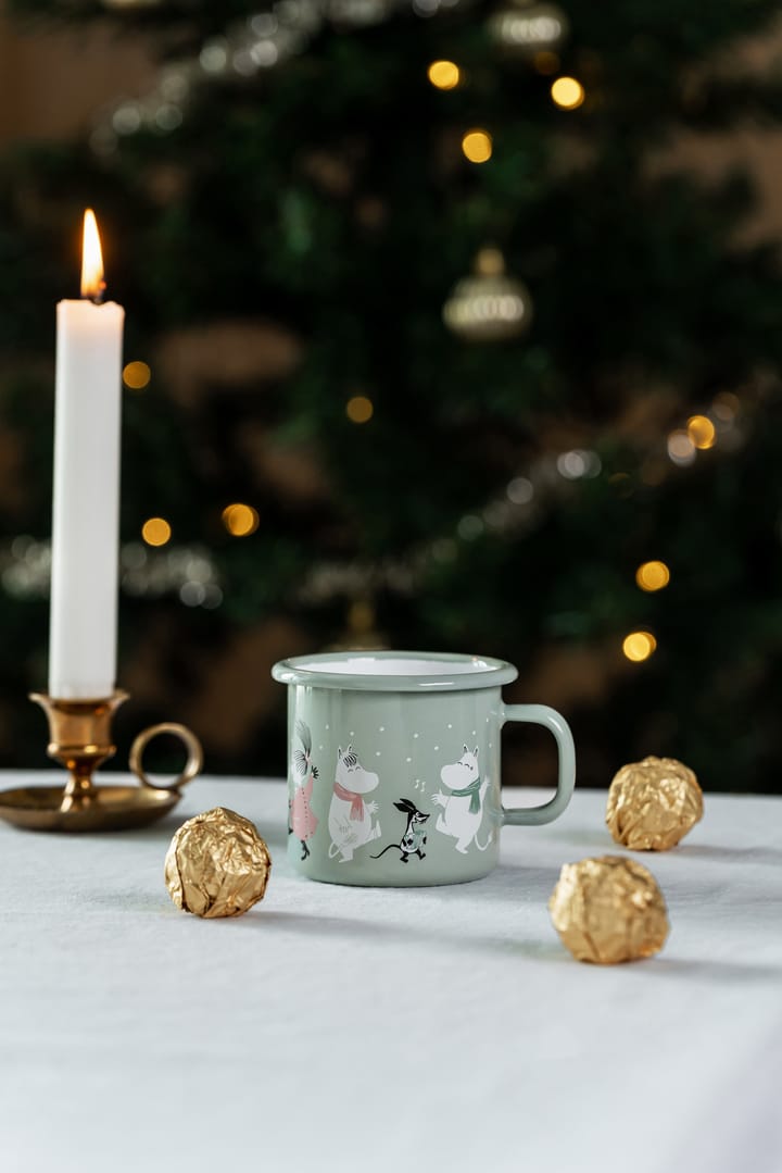 Mug en émail Moomin 25 cl - Festive spirits - Muurla