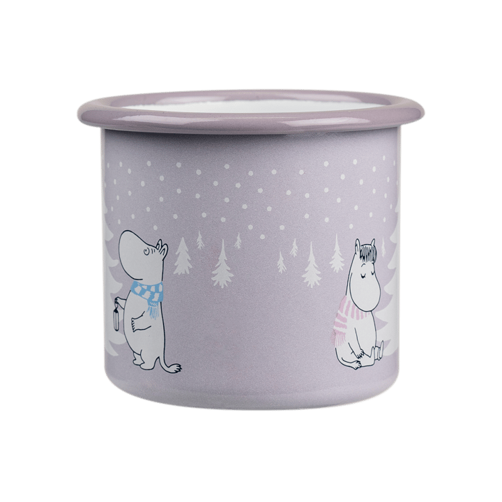 Mug en émail Moomin 25 cl - Snowfall - Muurla