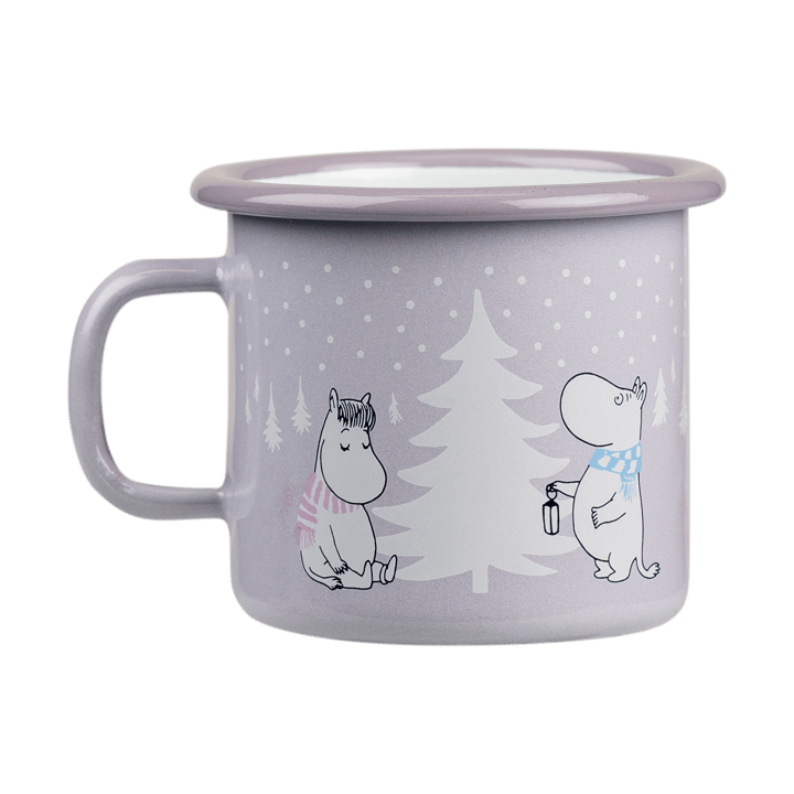 Mug en émail Moomin 25 cl - Snowfall - Muurla