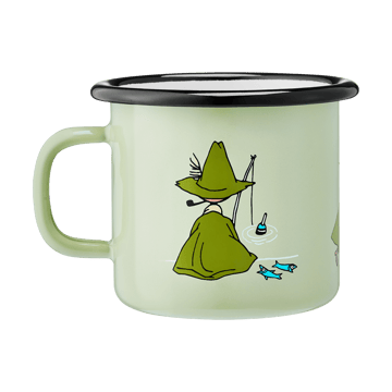 Mug en émail Moomin 2,5 dl - Snufkin - Muurla