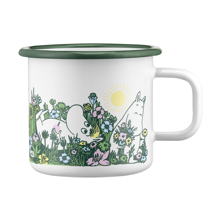 Mug en émail Moomin 37 cl - In the garden - Muurla