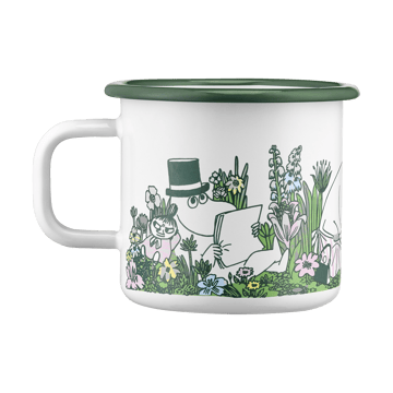 Mug en émail Moomin 37 cl - In the garden - Muurla