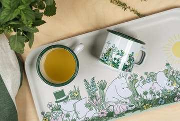 Mug en émail Moomin 37 cl - In the garden - Muurla