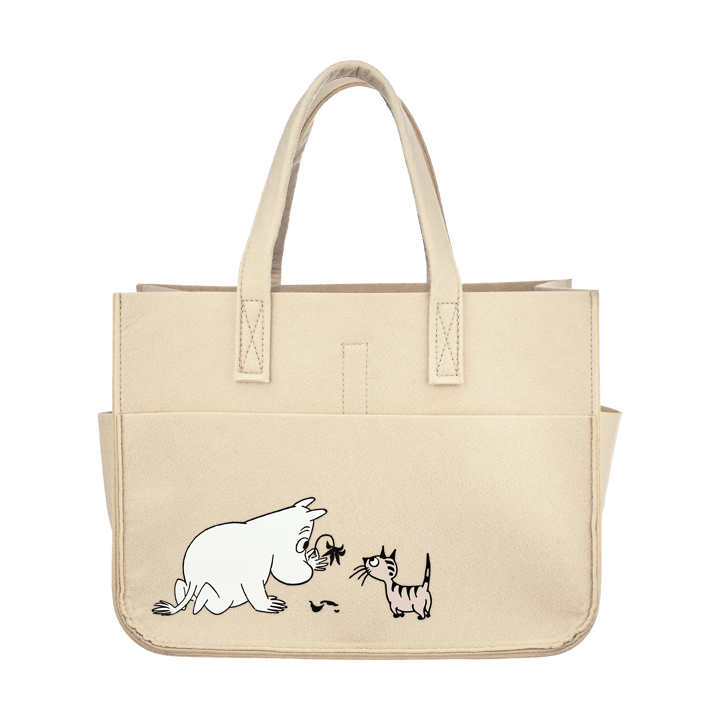 Panier de rangement Mumin pets 25x40 cm - Beige - Muurla