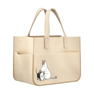 Panier de rangement Mumin pets 25x40 cm - Beige - Muurla