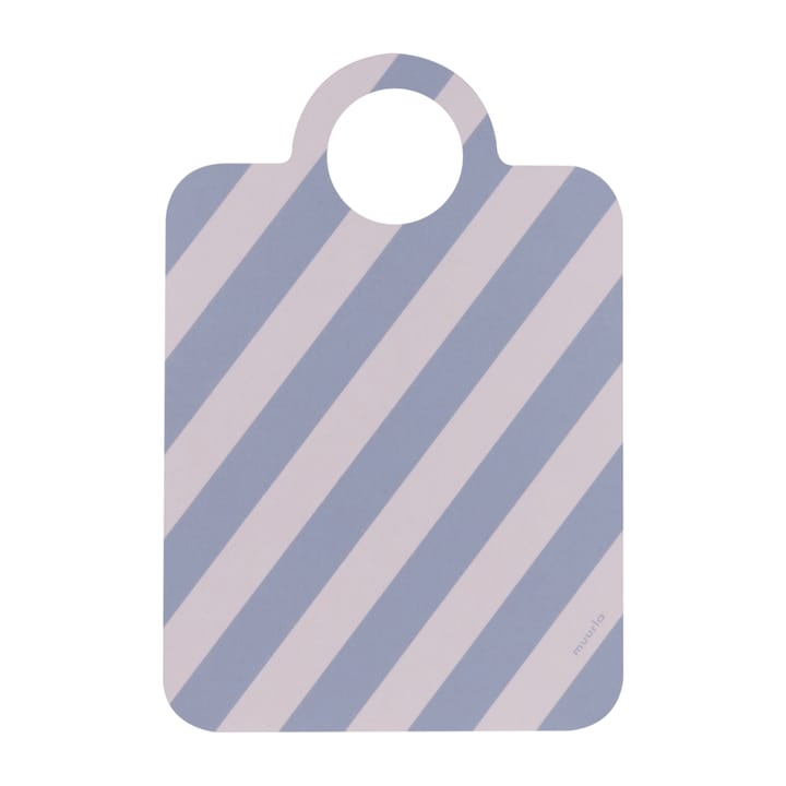 Plateau Checks & Stripes 21x31 cm, Menthe-bleu Muurla