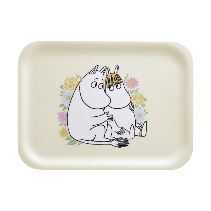 Plateau Moomin 20x27 cm - Flowers - Muurla