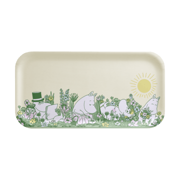 Plateau Moomin 22x43 cm - In the garden - Muurla