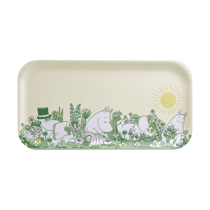 Plateau Moomin 22x43 cm - In the garden - Muurla