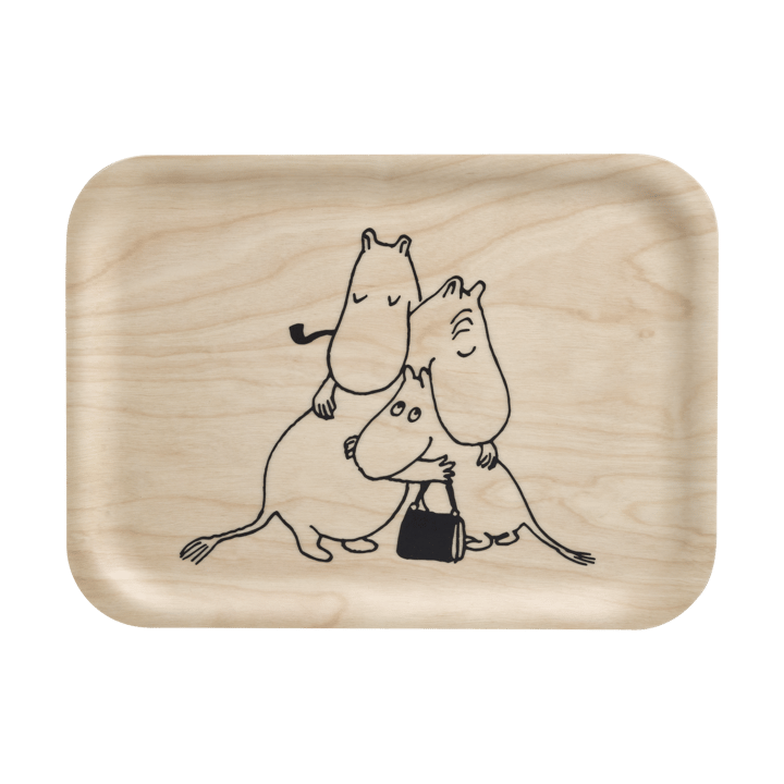 Plateau Mumin 80, 20x27 cm - Bouleau - Muurla