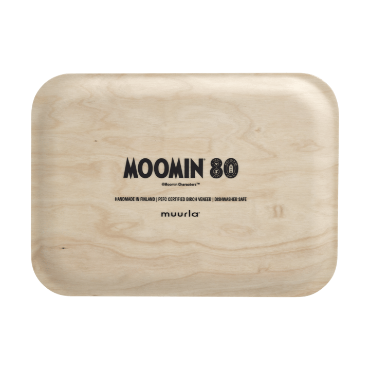 Plateau Mumin 80, 20x27 cm, Bouleau Muurla