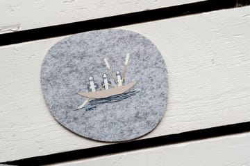 Sous-verres Moomin 9,5x11 cm 4 pièces - Sailors - Muurla