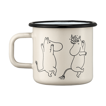 Tasse émaillée Mumin 80 37 cl - Blanc - Muurla