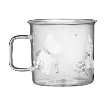 Tasse en verre Moomin 35 cl - Laissez-neiger - Muurla