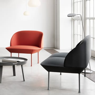 Canapé Oslo 2 places - Steelcut 180-Dark grey - Muuto