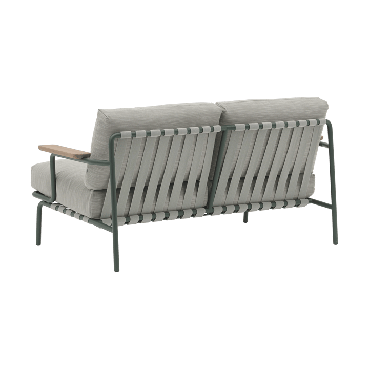 Canapé Settle 2 places, Ribbed Weave 2 Dark green Muuto