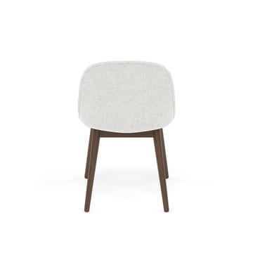 Chaise Fiber Side Chair avec pieds en bois - Hallingdal nº 110-stained dark brown - Muuto