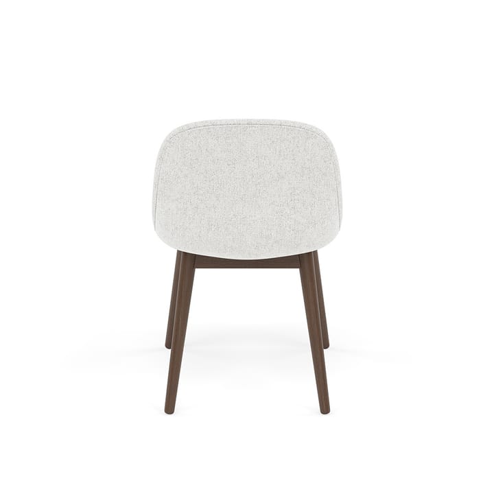 Chaise Fiber Side Chair avec pieds en bois - Hallingdal nº 110-stained dark brown - Muuto