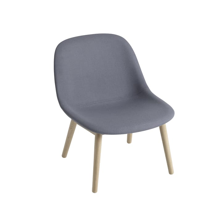 Chaise Lounge Fiber avec pieds en chêne - Divina 154 - Muuto