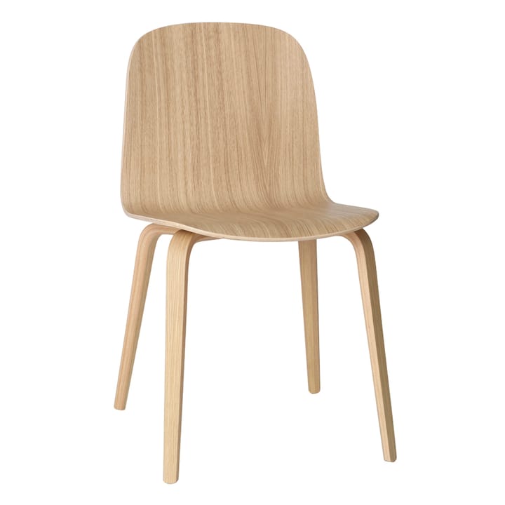 Chaise Visu Chair base en bois - chêne - Muuto