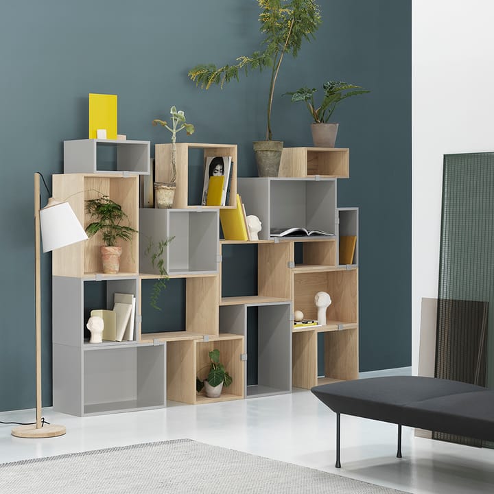 Étagère ouverte Stacked 2.0, grand, gris clair Muuto