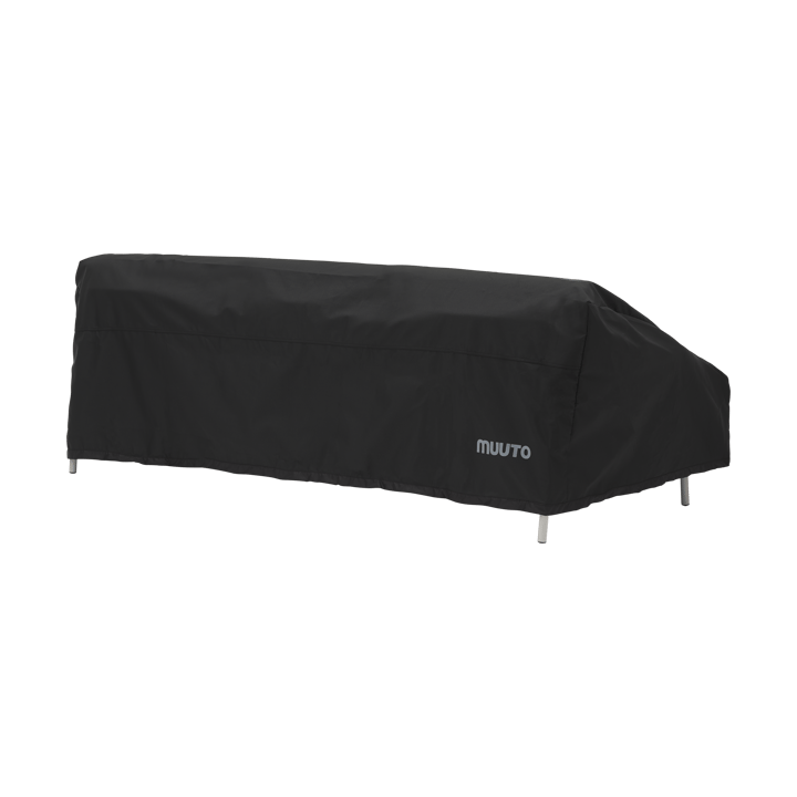 Housse de couverture Settle Outdoor pour canapé 3 places - Black - Muuto