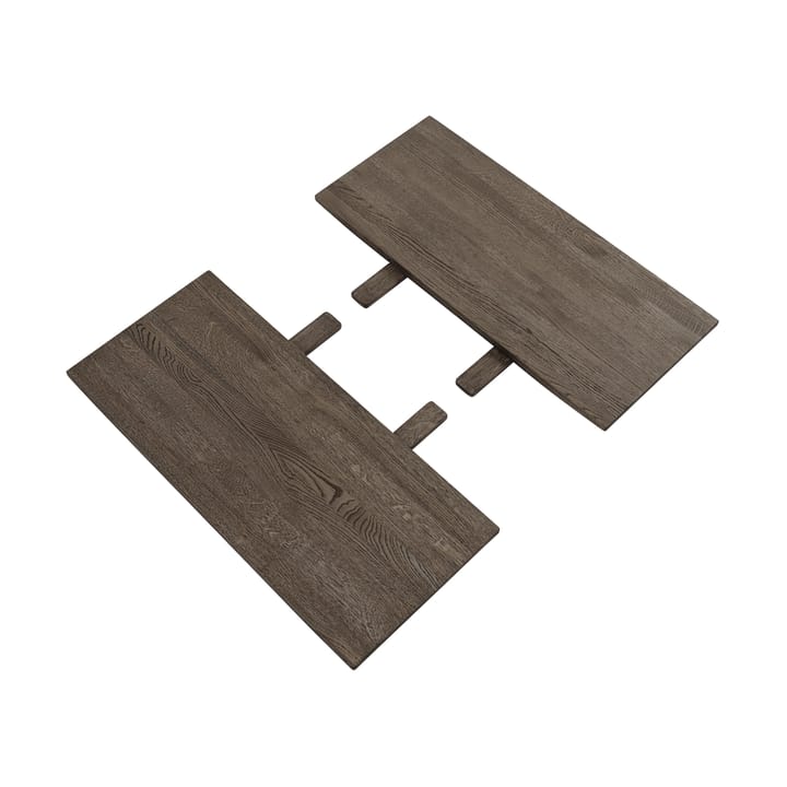 Set de 2 rallonges Earnest Extendable - Dark oiled oak - Muuto