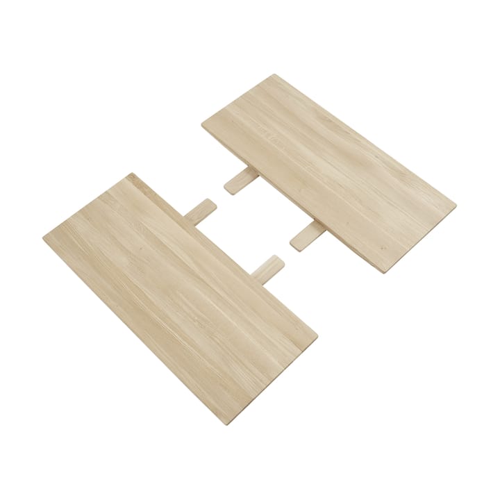 Set de 2 rallonges Earnest Extendable - Oiled oak - Muuto