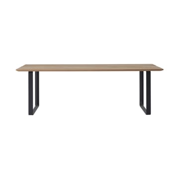 Table 70/70 Outdoor 225x90 cm avec structure en acier noir - undefined - Muuto