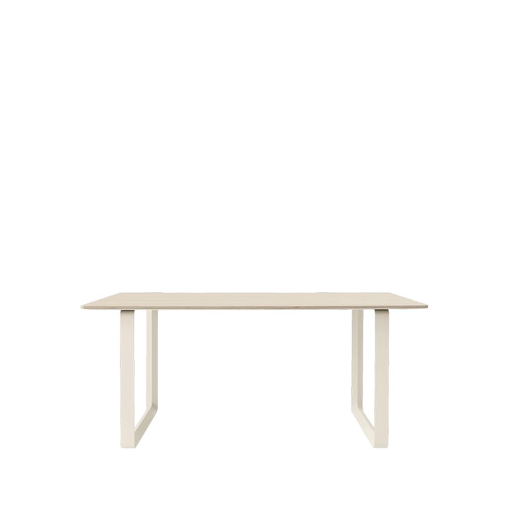 Table à manger 70/70 170x85 cm - Oak veneer-Plywood-Sand - Muuto