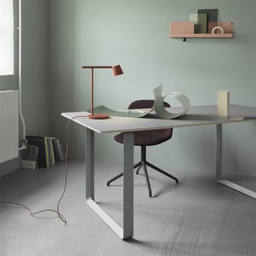 Table à manger 70/70 170x85 cm - Solid oak-Grey - Muuto