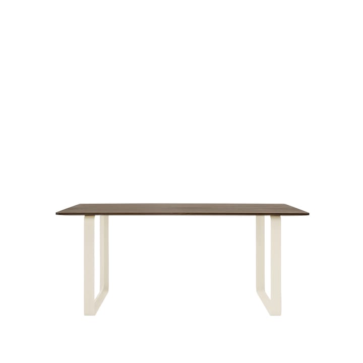 Table à manger 70/70 170x85 cm - Solid smoked oak-Sand - Muuto