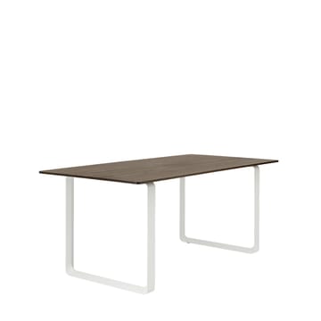 Table à manger 70/70 170x85 cm - Solid smoked oak-White - Muuto