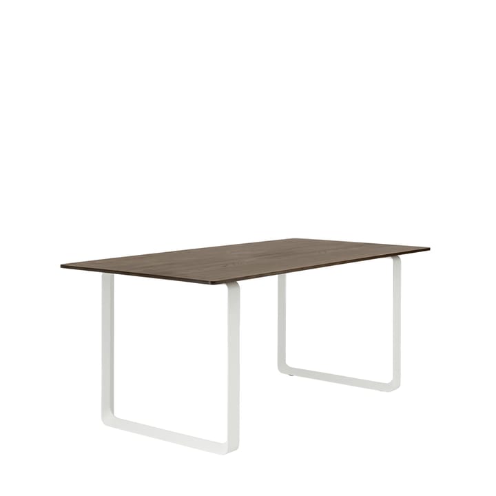 Table à manger 70/70 170x85 cm - Solid smoked oak-White - Muuto