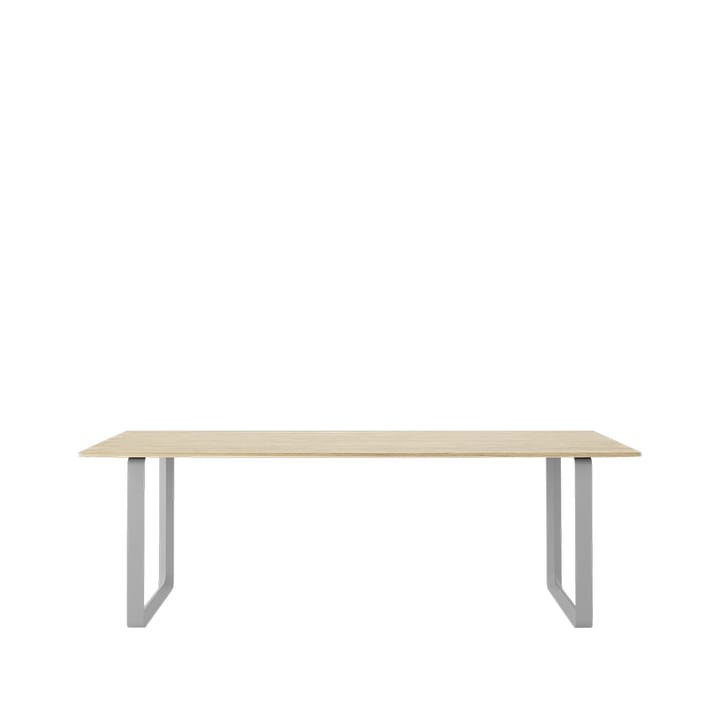 Table à manger 70/70 225x90 cm - Solid oak-Grey - Muuto