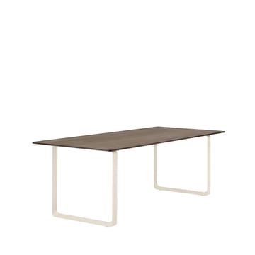 Table à manger 70/70 225x90 cm - Solid smoked oak-Sand - Muuto