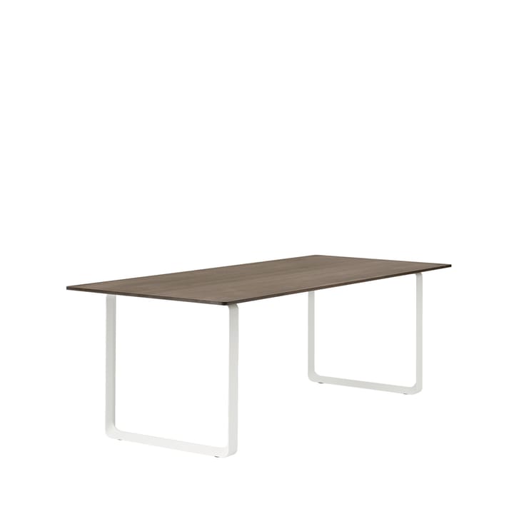 Table à manger 70/70 225x90 cm - Solid smoked oak-White - Muuto