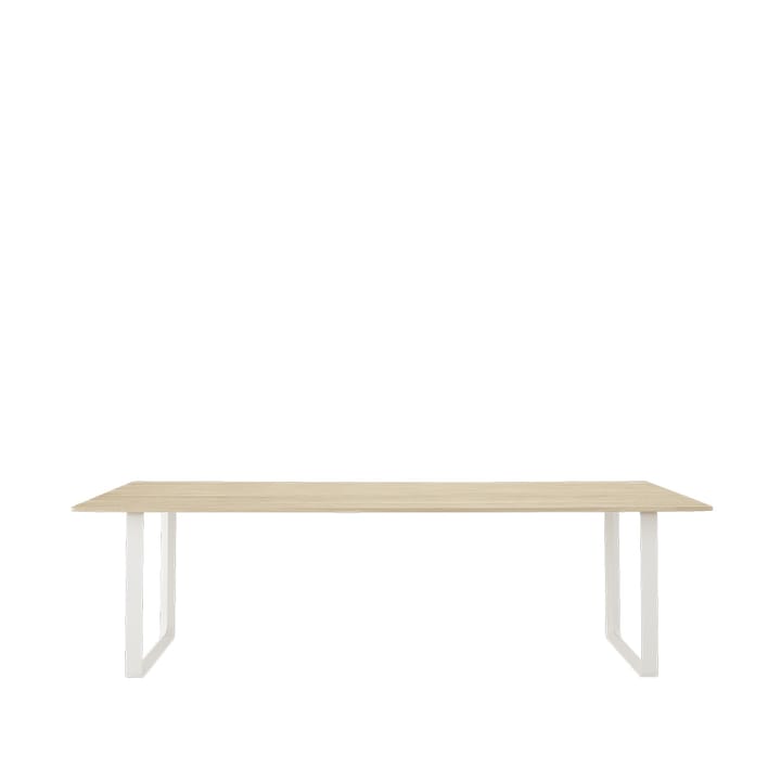 Table à manger 70/70 255x108 cm - Solid oak-White - Muuto