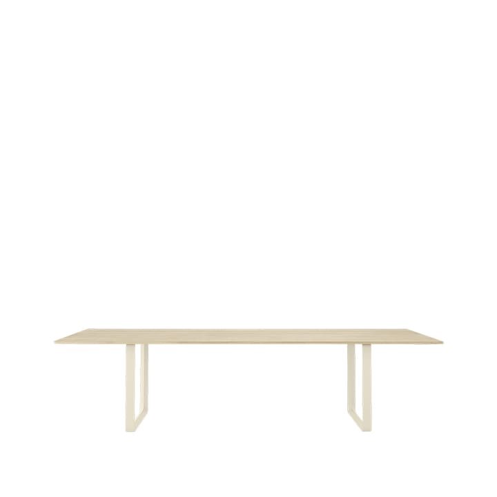 Table à manger 70/70 295x108 cm - Solid oak-Sand - Muuto